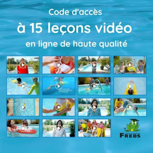 Cours de natation en ligne - Cours vidéo uniquement
