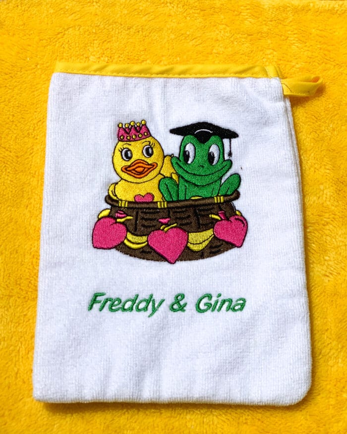 Fred & Gina Waschhandschuh